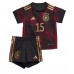 Duitsland Niklas Sule #15 Babykleding Uitshirt Kinderen WK 2022 Korte Mouwen (+ korte broeken)
